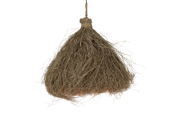 J-Line tafel Ying Hout - metaal - wit - set van 2