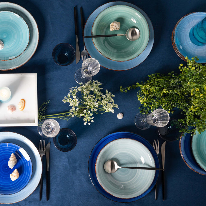 Studio Tavola Azur Serviesset 18-delig - Ocean Blue