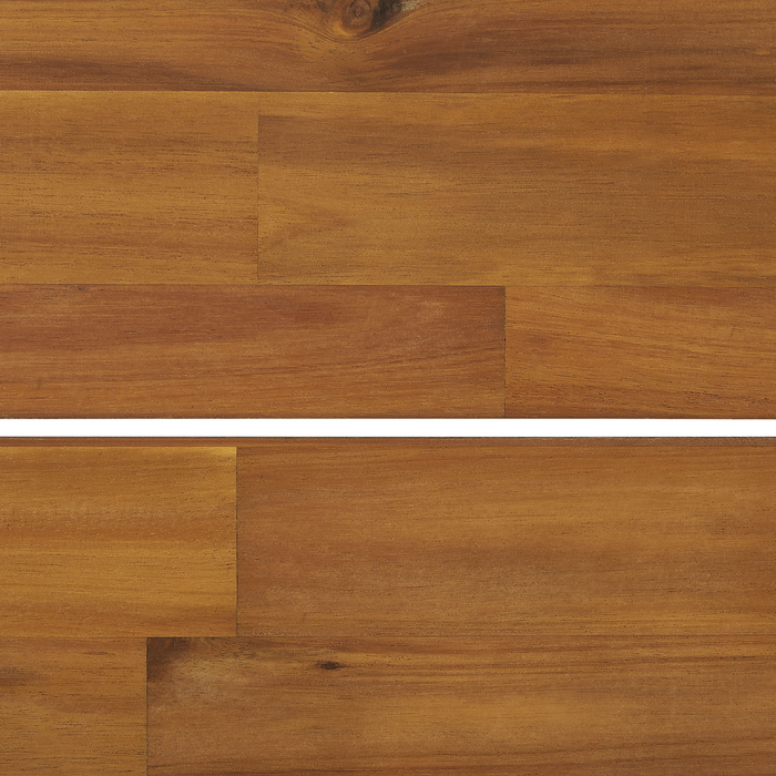 Beliani-LIVORNO -Tuinstoel set van 6-Lichte houtkleur-Acaciahout