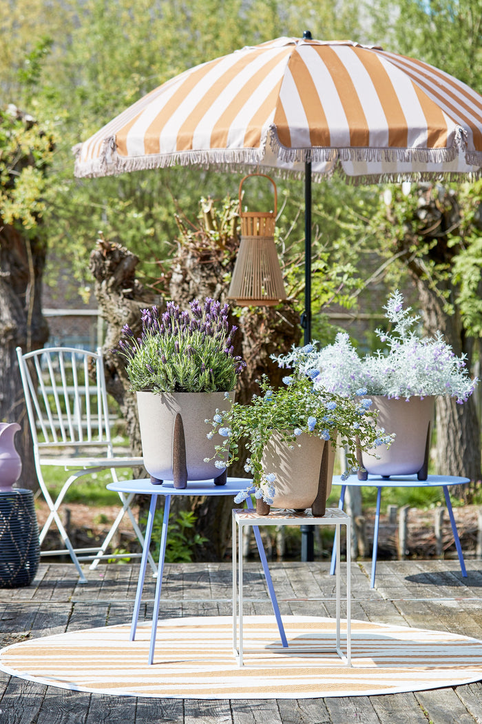 In The Mood Collection Osborn Parasol - H238 x Ø220 cm - Bruin