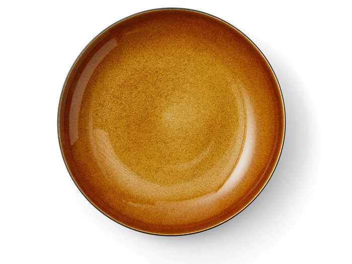 Bitz Gastro Serveerschaal Ø 40 cm - Zwart/Amber