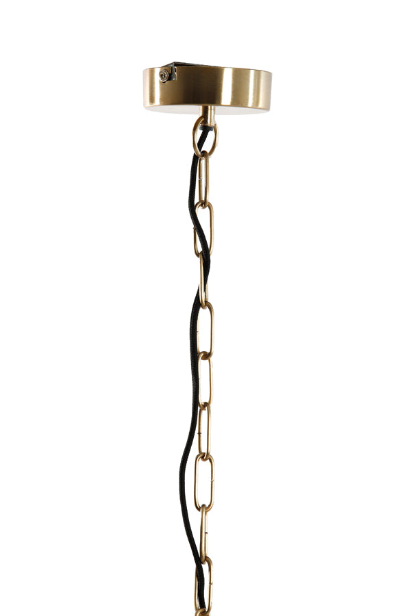 Light & Living Light&living Hanglamp Ø40x18 cm BAHOTO licht goud