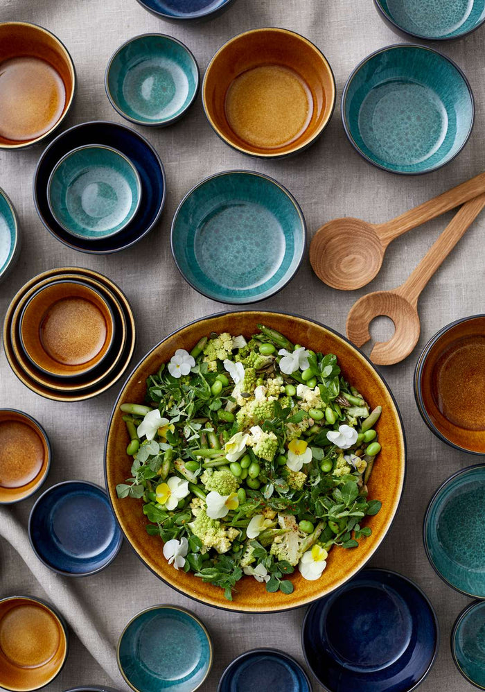 Bitz Gastro Kom Ø 14 cm - Zwart/Amber