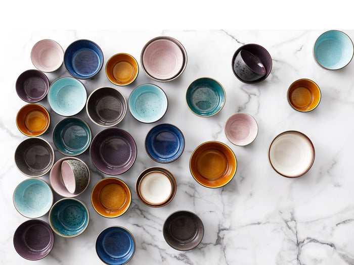 Bitz Gastro Kom Ø 14 cm - Zwart/Amber