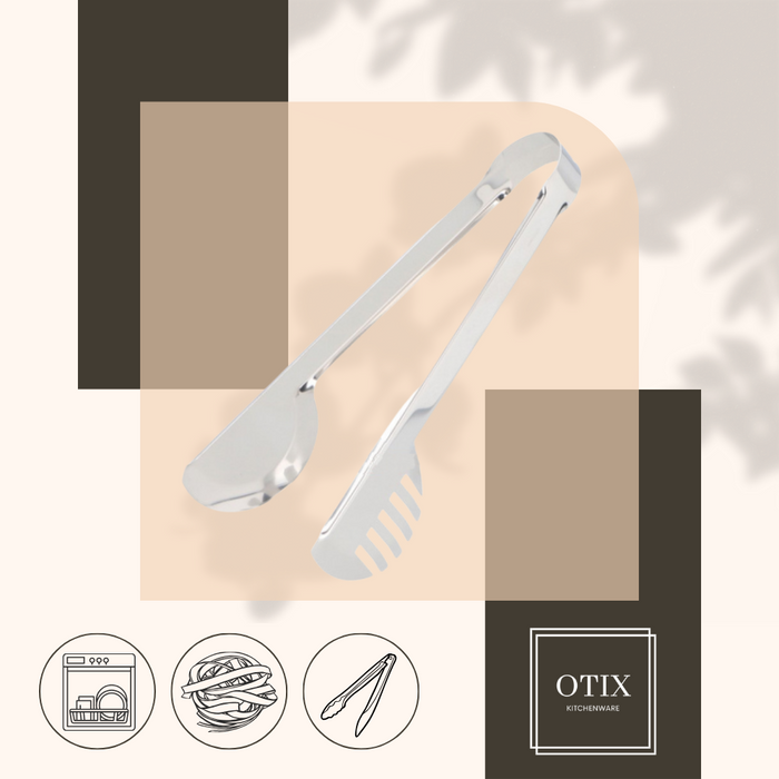 OTIX Spaghettitang RVS 23 cm Zilver Pastatang Keukengerei