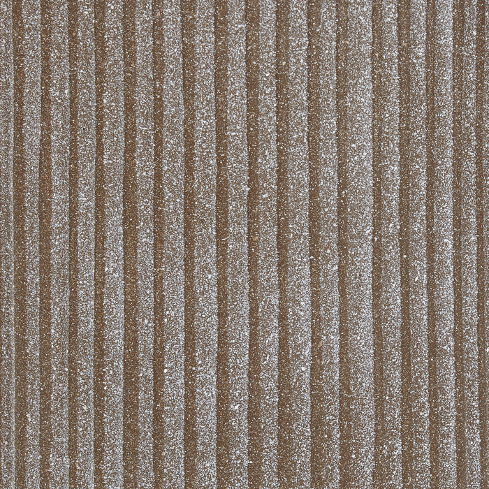 Beliani - DARIA - Bloempot - 24x24x24 cm -Taupe - Kleivezels