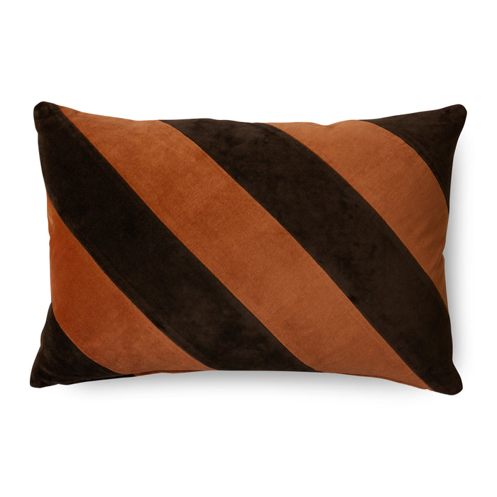 HKliving Striped Velvet Sierkussen 40 x 60 cm – September