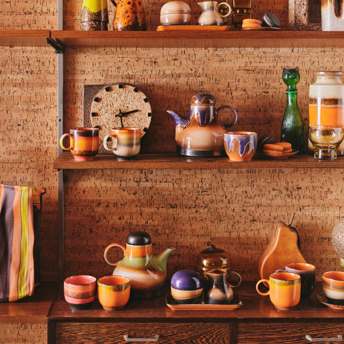 HKliving 70's Schaal - Set van 2 - Twenty Four Hours