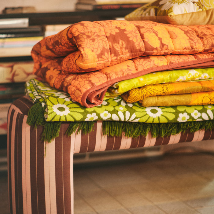 HKliving Lobby Bankje - Striped