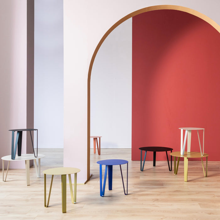 by fonQ Clip Bijzettafel Ø 40 cm - Cream