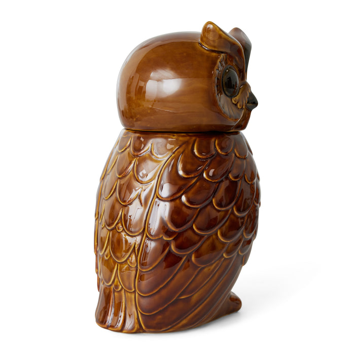 HKliving Ceramic Voorraadpot - Owl