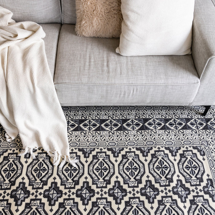 Interieur05 Vintage Vloerkleed Grijs Marad 160x225cm