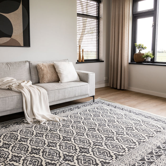 Interieur05 Vintage Vloerkleed Grijs Marad 185x270cm