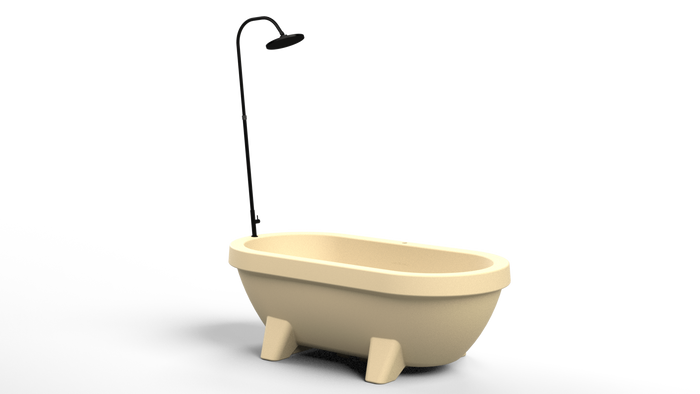 Chill-Dept. - Gardentub Lagoon Outdoor Douche Black