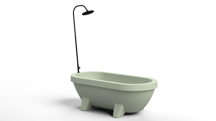 Chill-Dept. - Gardentub Lagoon Outdoor Douche Black