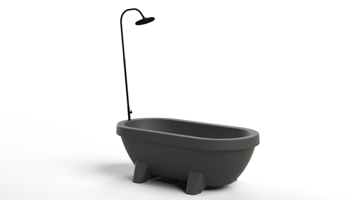 Chill-Dept. - Gardentub Lagoon Outdoor Douche Black