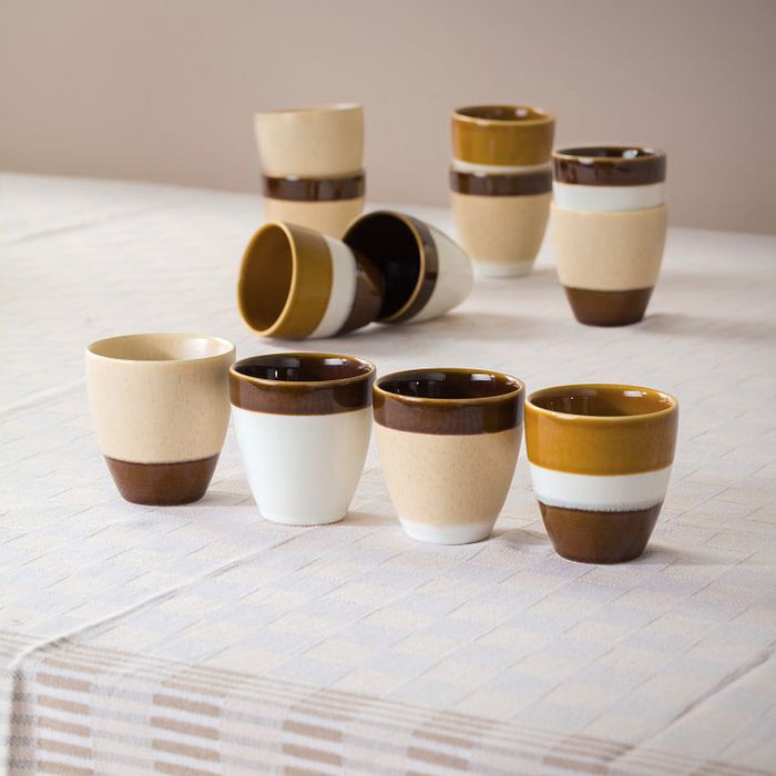 vtwonen Mokken 150 ml - 4 st. - Bruin