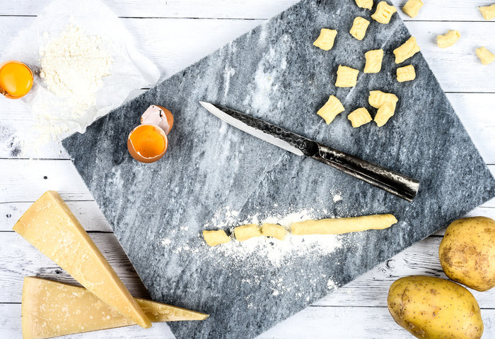 Forged Brute Universeel mes 13cm - RVS - In Houten Gifbox