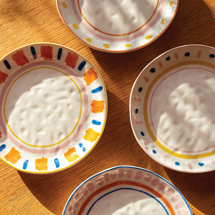 &k amsterdam Boavista Bord Ø 21,5 cm - Set van 4