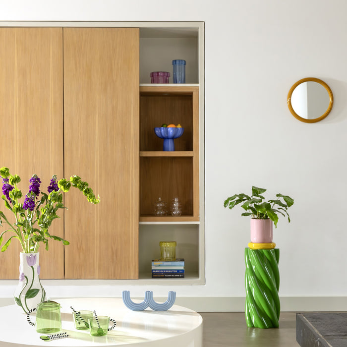 &k amsterdam Sun Schaal Ø 24,5 cm - Blauw