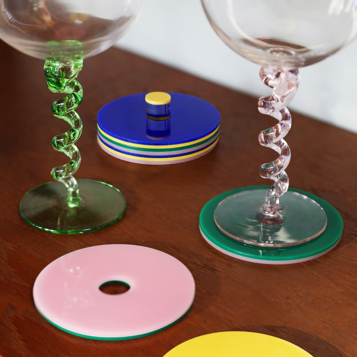 &k amsterdam Spiral Coupe 2 st. - Roze