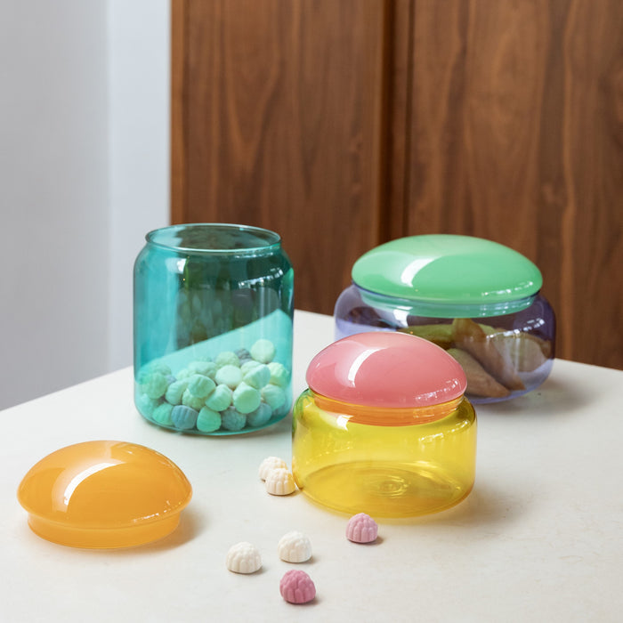 &k amsterdam Puffy Potje - Lila