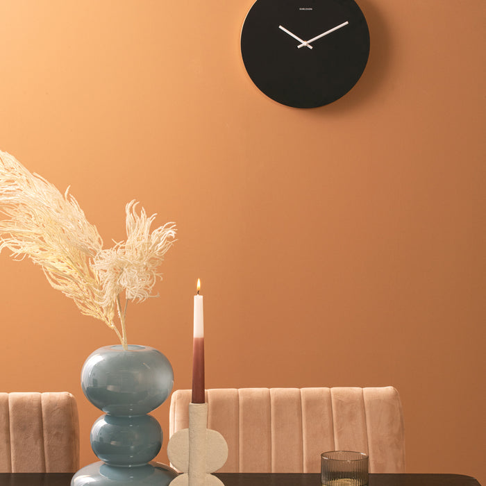 present time - Vaas Bubbles - Blauw - 19x19x30cm