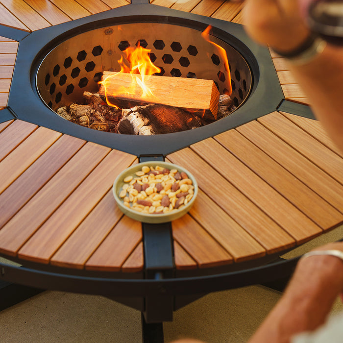 Boretti Focolare Lounge Poten voor Tafelbarbecue