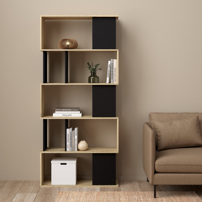 by fonQ basic Puzzle Boekenkast - Zwart