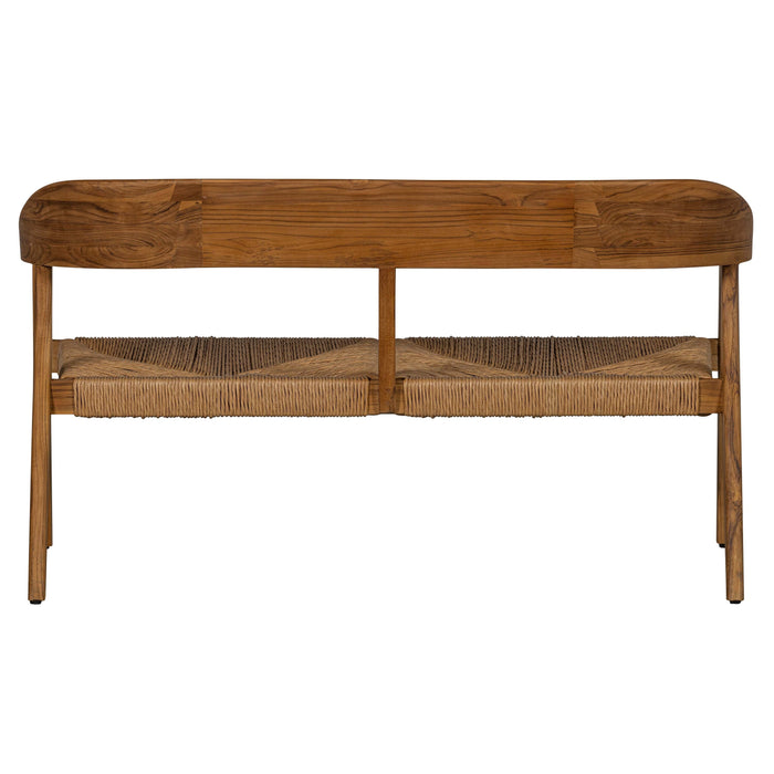 WOOOD Chena Tuinbank - Wicker/Teak