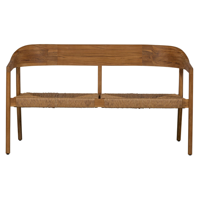 WOOOD Chena Tuinbank - Wicker/Teak
