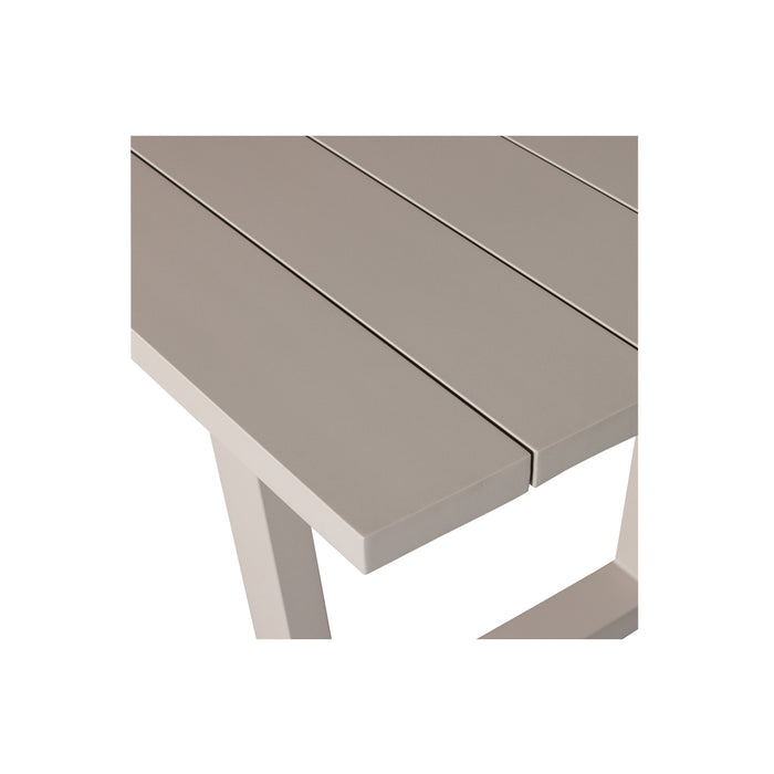 WOOOD Eettafel Bear - Aluminium - Zand - 75x240x87