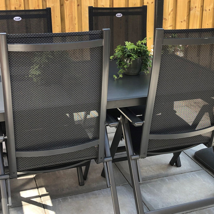 Hartman verstelbare tuinset Napoli - Alma - 5-delig