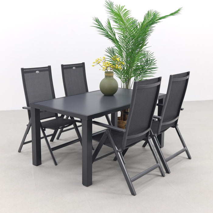 Hartman verstelbare tuinset Napoli - Alma - 5-delig