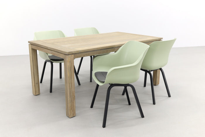 Hartman Sophie Element French|Rome grey 170 cm. tuinset - 5-delig