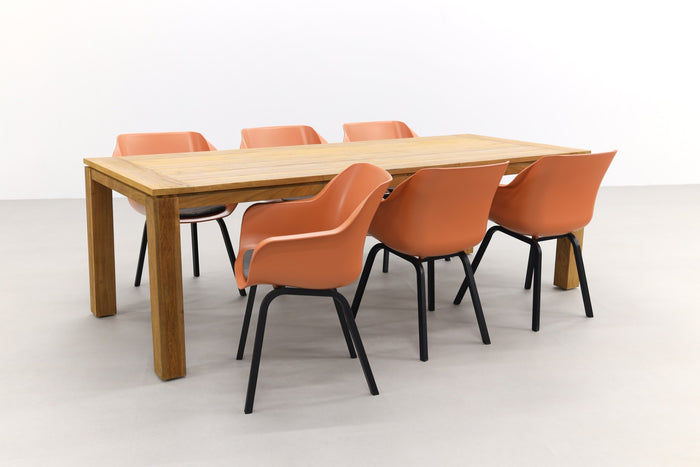 Hartman Sophie Element Terra|Rome brown 240 cm. tuinset - 7-delig