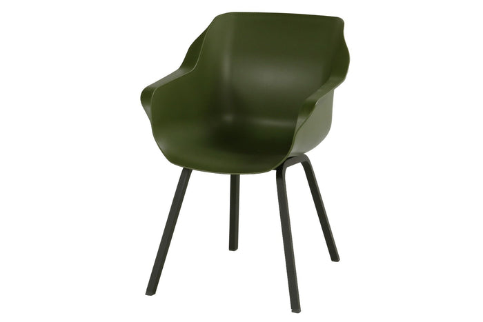 Hartman Sophie tuinstoel Moss Green|Rome grey 100 cm. - 5-delig