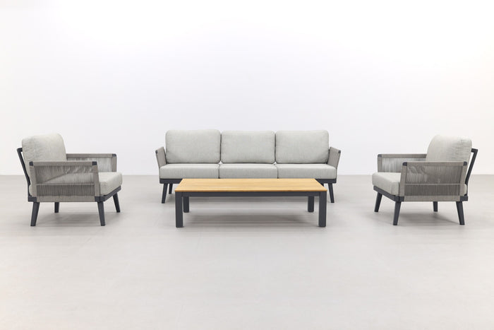 VDG Durban|Mindo stoel-bank loungeset - 4-delig