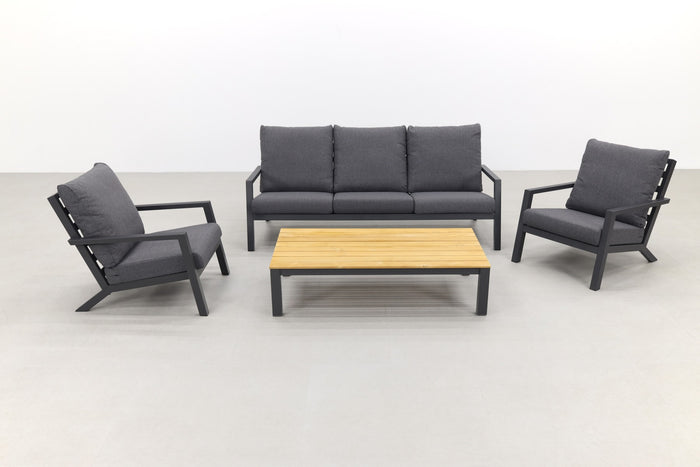 VDG Atlanta mindo stoel-bank loungeset - 4-delig