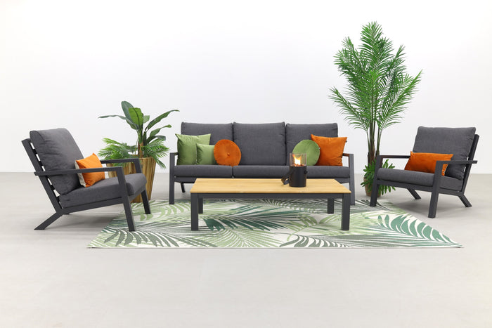 VDG Atlanta mindo stoel-bank loungeset - 4-delig