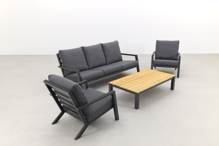 VDG Atlanta mindo stoel-bank loungeset - 4-delig