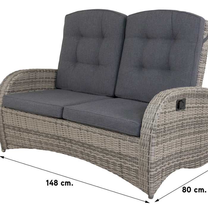 VDG Casablanca verstelbare loungebank