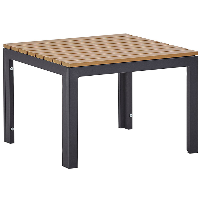 Beliani - PIENZA - Loungeset voor 4 - Grijs - Kunsthout