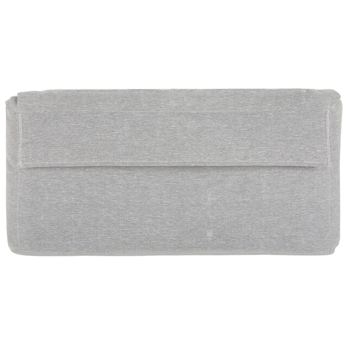 Beliani - FRASCATI - Loungeset voor 2 - Grijs - Acaciahout