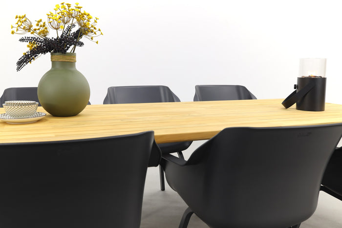 Hartman Sophie element xerix|Ambassador 240x100 cm. tuinset - 7 delig