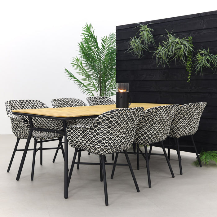 Hartman Delphine|Bella 180x90 cm. - 5-delige tuinset