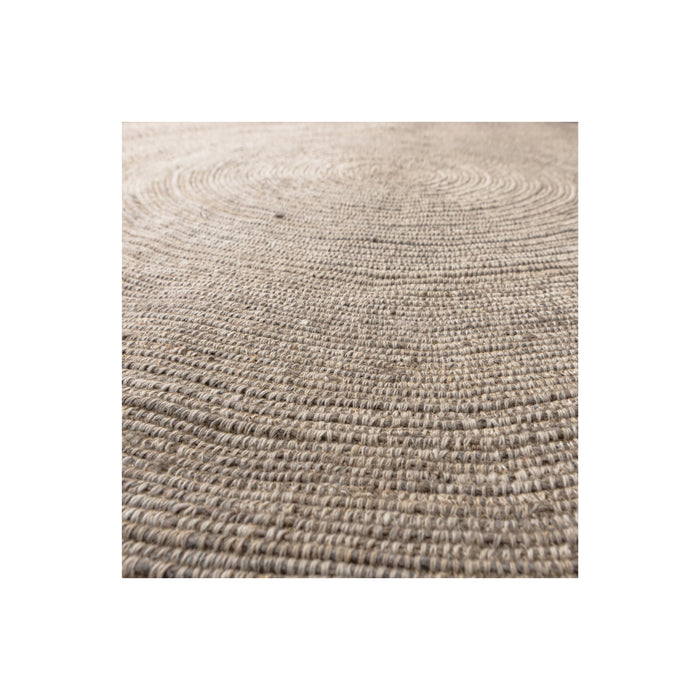 WOOOD Utopia Vloerkleed - Wol|Katoen - Naturel - 1x200x200