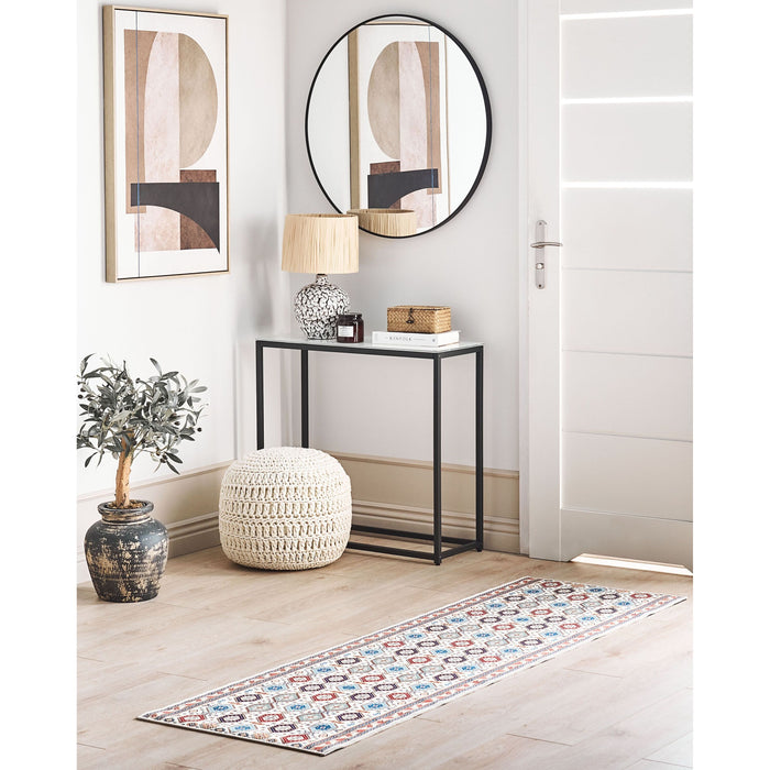 Beliani-HACILAR-Loper tapijt-Meerkleurig-60 x 200 cm-Polyester