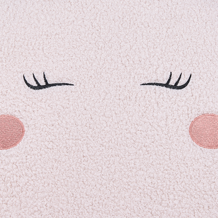 Beliani - LULEA - Kinderstoel - Roze - Nepbont