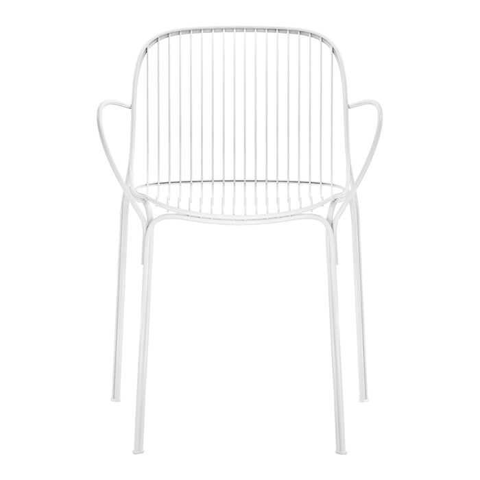 Kartell Hiray Tuinstoel met Armleuning - Wit